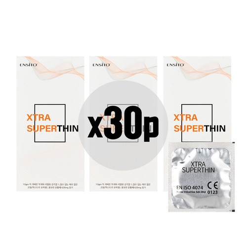 ♥대용량 30p♥ [엔시토] 엑스트라 슈퍼씬 (극초박)