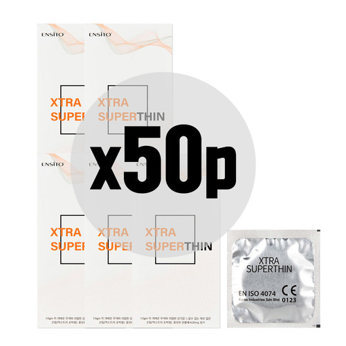 ♥대용량 50p♥ [엔시토] 엑스트라 슈퍼씬 (극초박)
